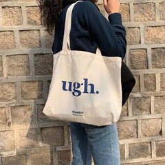 Canvas Letter Fashion Shoulder Bag - Everyday Goods and Gadgets