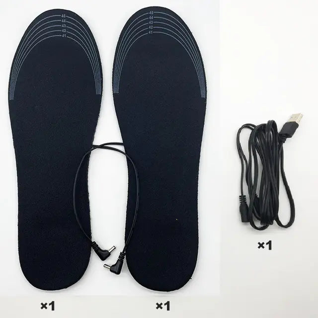 USB Heatable Shoe Inserts