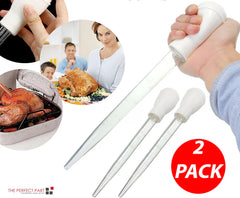 2-Pack Heat Resistant Turkey Basters 30ml