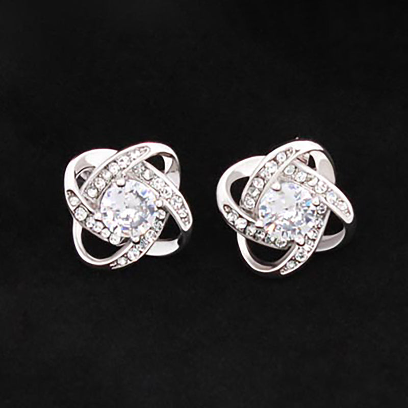 Love Knot Stud Earrings - Everyday Goods and Gadgets