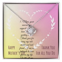 Mothers Day -Your Unwavering Support Has Been My Guiding Star - Necklace - Everyday Goods and Gadgets