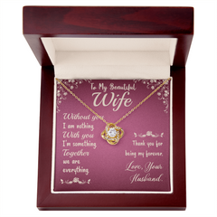 Mothers Day -Without You I Am Nothing- Necklace - Everyday Goods and Gadgets