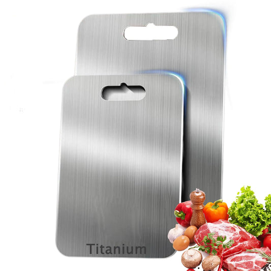 Titanware 100% Pure Titanium Cutting Board  (18 * 12IN) - Everyday Goods and Gadgets
