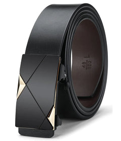 ClickTrack Men's Leather Ratchet Belt